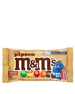 M&M's Popcorn Flavour Limited Edition  - 135g (Brazil Import) BBF 24/08/2025