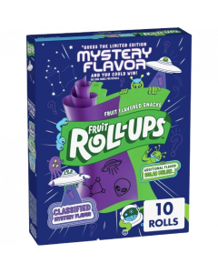Fruit Roll-Ups Classified Mystery Flavour & Solar Melon Flavour BBF 30 AUG 2025