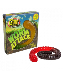 Giant Gummy Worm Attack (800g)