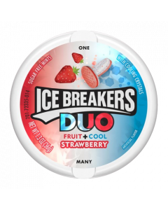 Ice Breakers Duo Fruit & Cool Strawberry