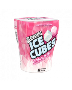 Ice Breakers Ice Cubes Bubble Breeze Gum