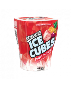 Ice Breakers Ice Cubes Fruit Punch Gum