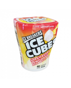 Ice Breakers Ice Cubes Strawberry Lemonade Gum