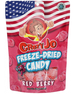 Crazy Jo - Freeze Dried Red Berry 120g