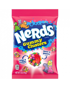 Nerds Gummy Clusters Rainbow Bag (141g)