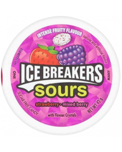 Ice Breakers Sours Strawberry & Mixed Berry