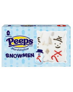 Peeps Marshmallow Snowmen 3PK - 42g