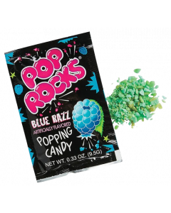 Pop Rocks Blue Razz Popping Candy - 9g