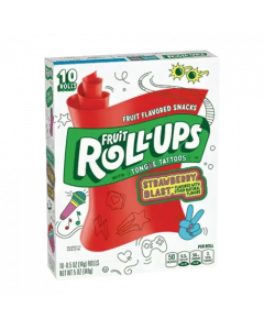 Fruit Roll-Ups Strawberry Blast (10 Rolls)