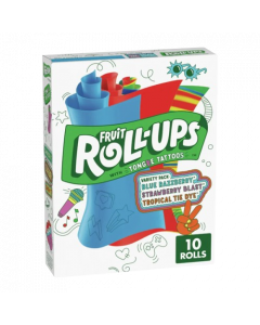 Fruit Roll-Ups Variety Pack (10 Rolls)