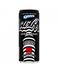 Coca-Cola Zero Sugar Oreo Limited Edition Soda - 250ml