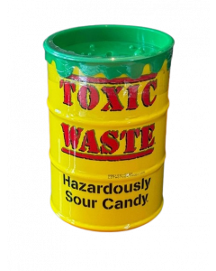 Toxic Waste Money Bank Yellow Gift Drum - 84g