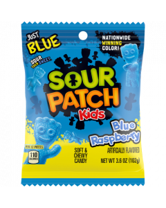 SOUR PATCH BLUE RASPBERRY BAG - 102g