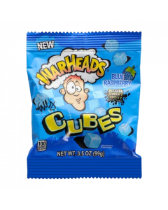 Warheads Blue Raspberry Cubes (99g)