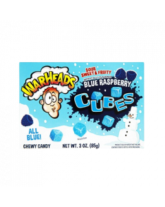 Warheads Blue Raspberry Cubes