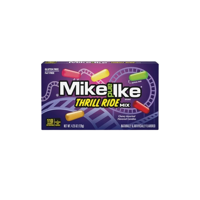 Mike and Ike Thrill Ride Mix - 120g