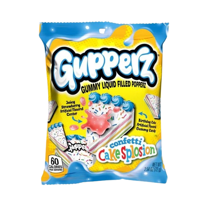 Gupperz Confetti Cake Explosion Peg Bag - 72g