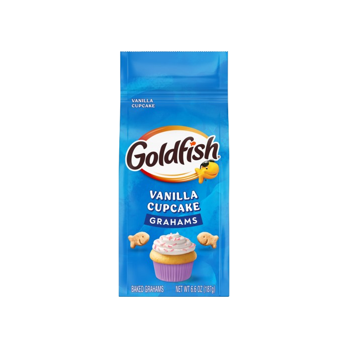 Grahams Goldfish - Vanilla Cupcake 187g