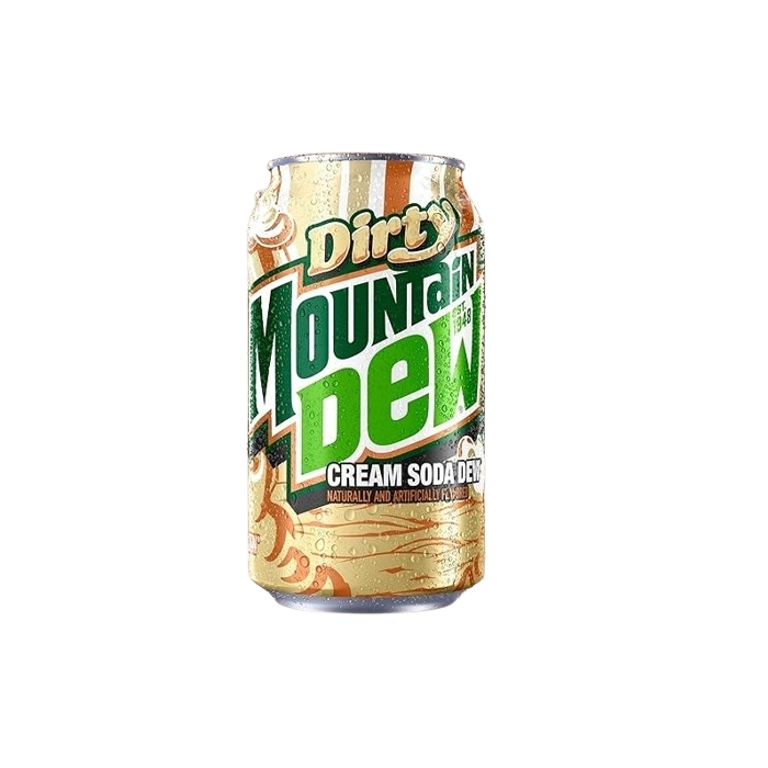 Mountain Dew Dirty Cream Soda Dew - 355ml 