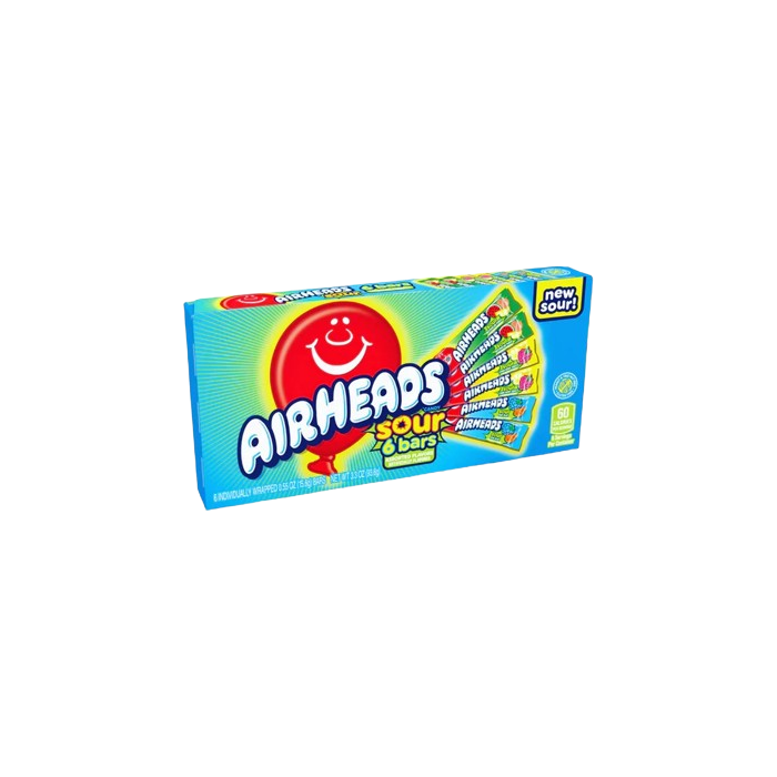 Airheads Sour 6 Bars - 93.6g