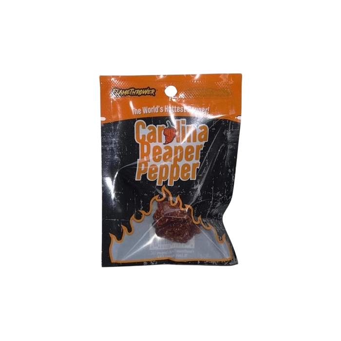 Flamethrower Candy Carolina Reaper Worlds Hottest Pepper
