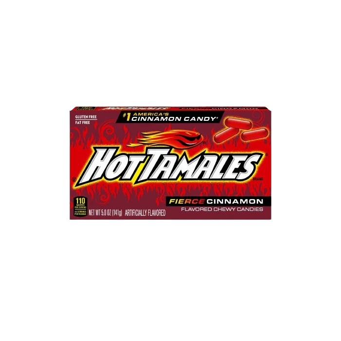 Hot Tamales Fierce Cinnamon Chewy Candies