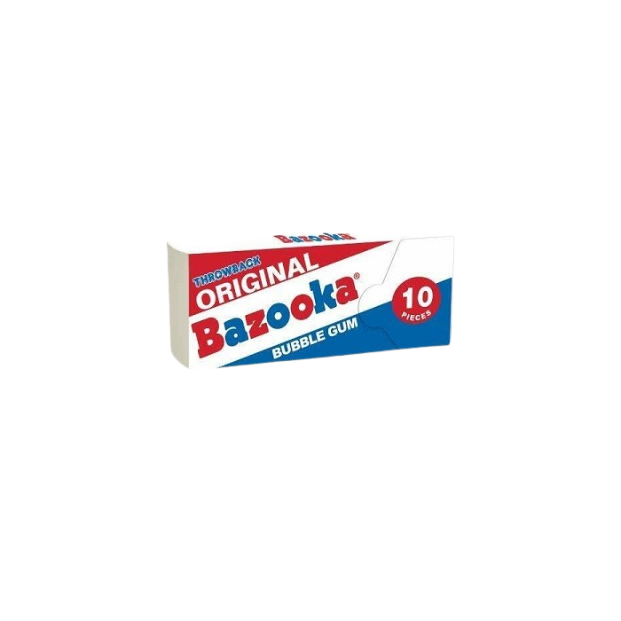 Bazooka Original Bubble Gum - 10 Pieces