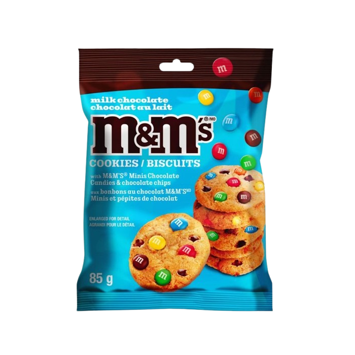 M&M'S - MILK CHOCOLATE MINI COOKIES - 85G