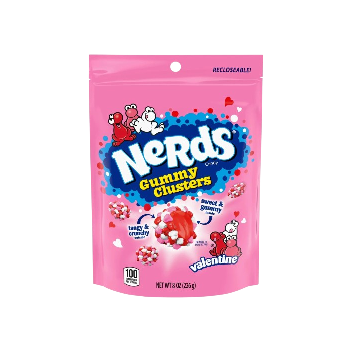 Nerds Valentine's Gummy Clusters - 226g