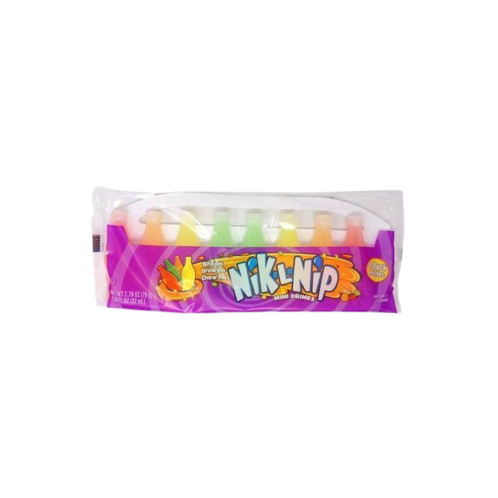 Nik-L-Nip Mini Drinks Wax Bottles 8-Pack