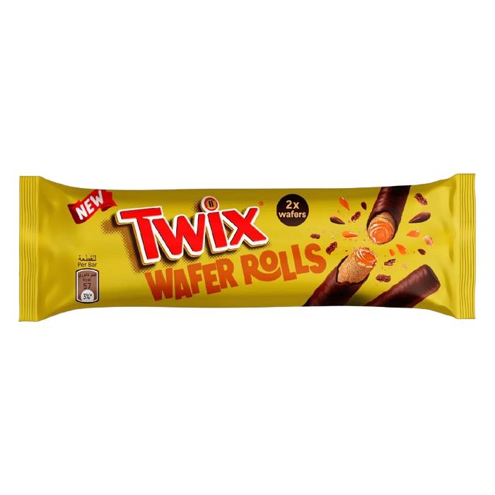 Twix Wafer Rolls - 22.5g - BBF 3rd NOVEMBER 2024
