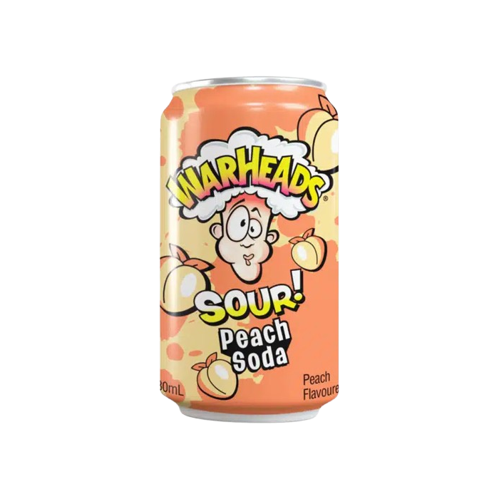Warheads Sour Peach Soda