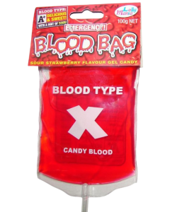Mr Candy Blood Bag Strawberry - 100g