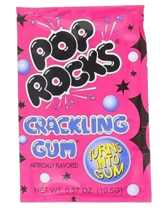 Pop Rocks Crackling Bubble Gum