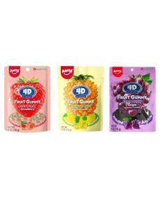 Amos 4D Fruit Gummy Burst - 170g
