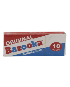 Bazooka Original Bubble Gum - 10 Pieces