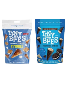 Tiny Bites Crispy Mini Chocolate Waffle Cones  (USA IMPORT)