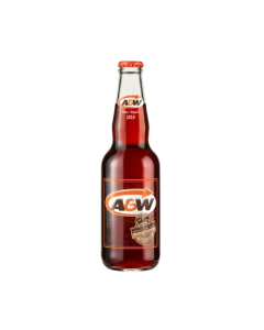 A&W Root Beer Glass Bottle - 341ml