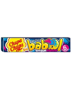 Chupa Chups Big Babol Tongue Painter Bubble Gum - 27.6g