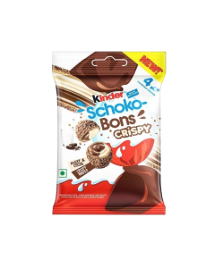 kinder schoko bons crispy milk chocolate 22.4g
