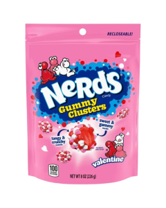 Nerds Valentine's Gummy Clusters - 226g