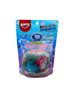 Amos 4D Gummy Mermaid Jewels - 170g