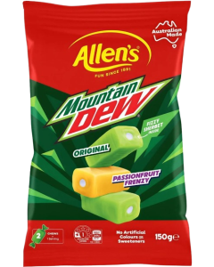 Allen’s Mountain Dew Chews - 150g