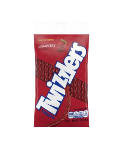 Twizzlers Strawberry Liquorice Twists - 198g