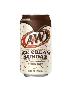 A&W Ice Cream Sundae Soda