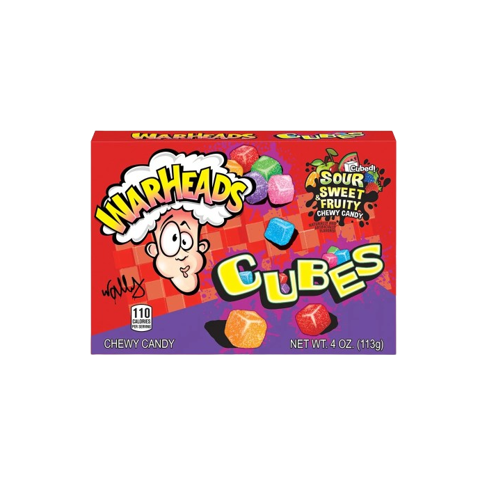 Warheads Chewy Cubes Sour Candy
