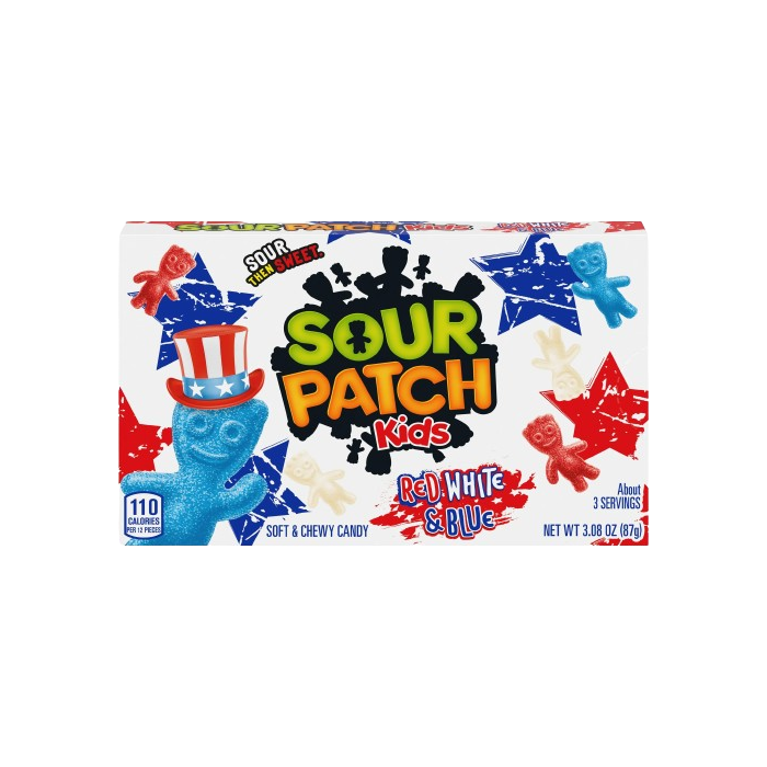 Sour Patch Kids Red, White and Blue