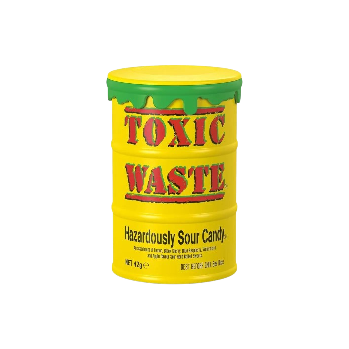 Toxic Waste Sweets Yellow Tubs - 42g