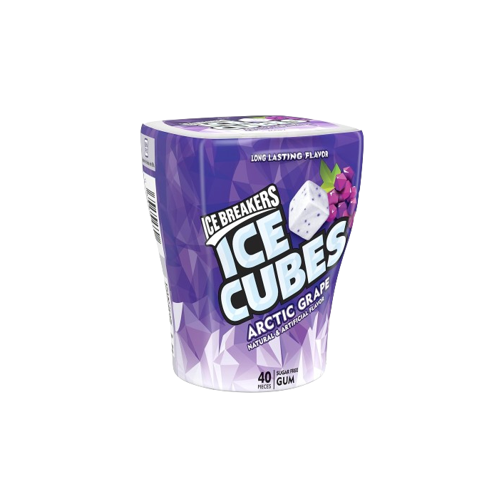 Ice Breakers Ice Cubes Arctic Grape Gum