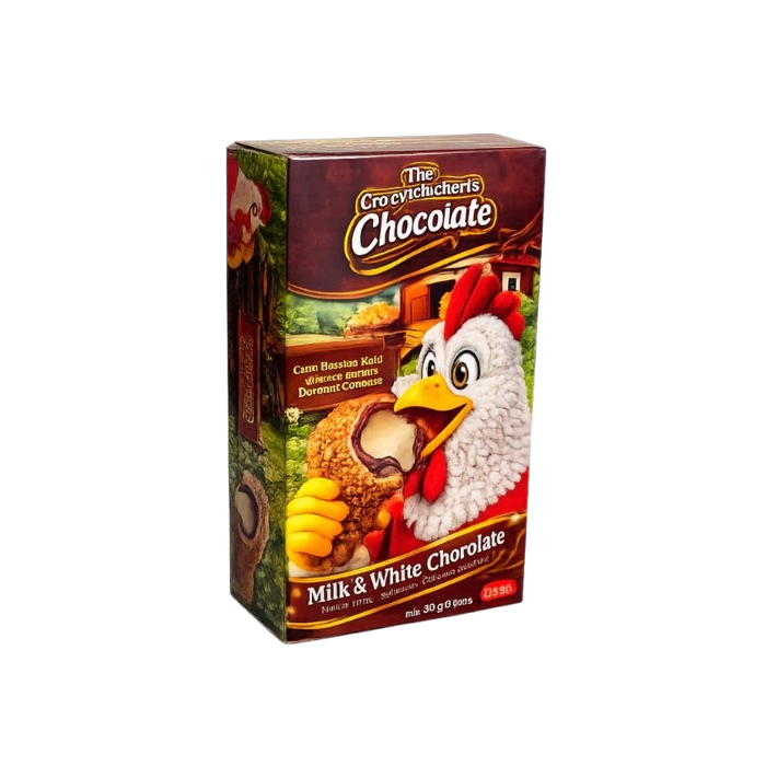 Crazy Chicken Novelty Chocolate - 50g